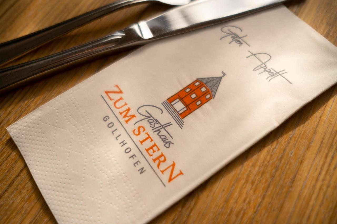 Gasthaus Zum Stern Gollhofen 外观 照片