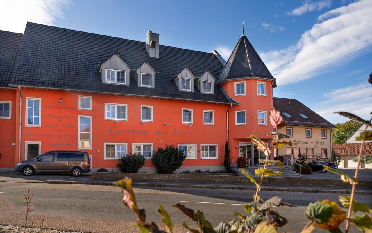 Gasthaus Zum Stern Gollhofen 外观 照片