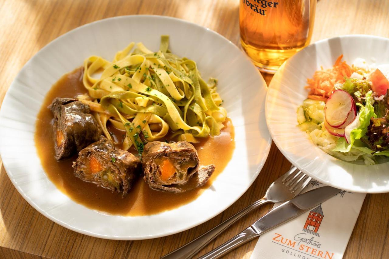 Gasthaus Zum Stern Gollhofen 外观 照片