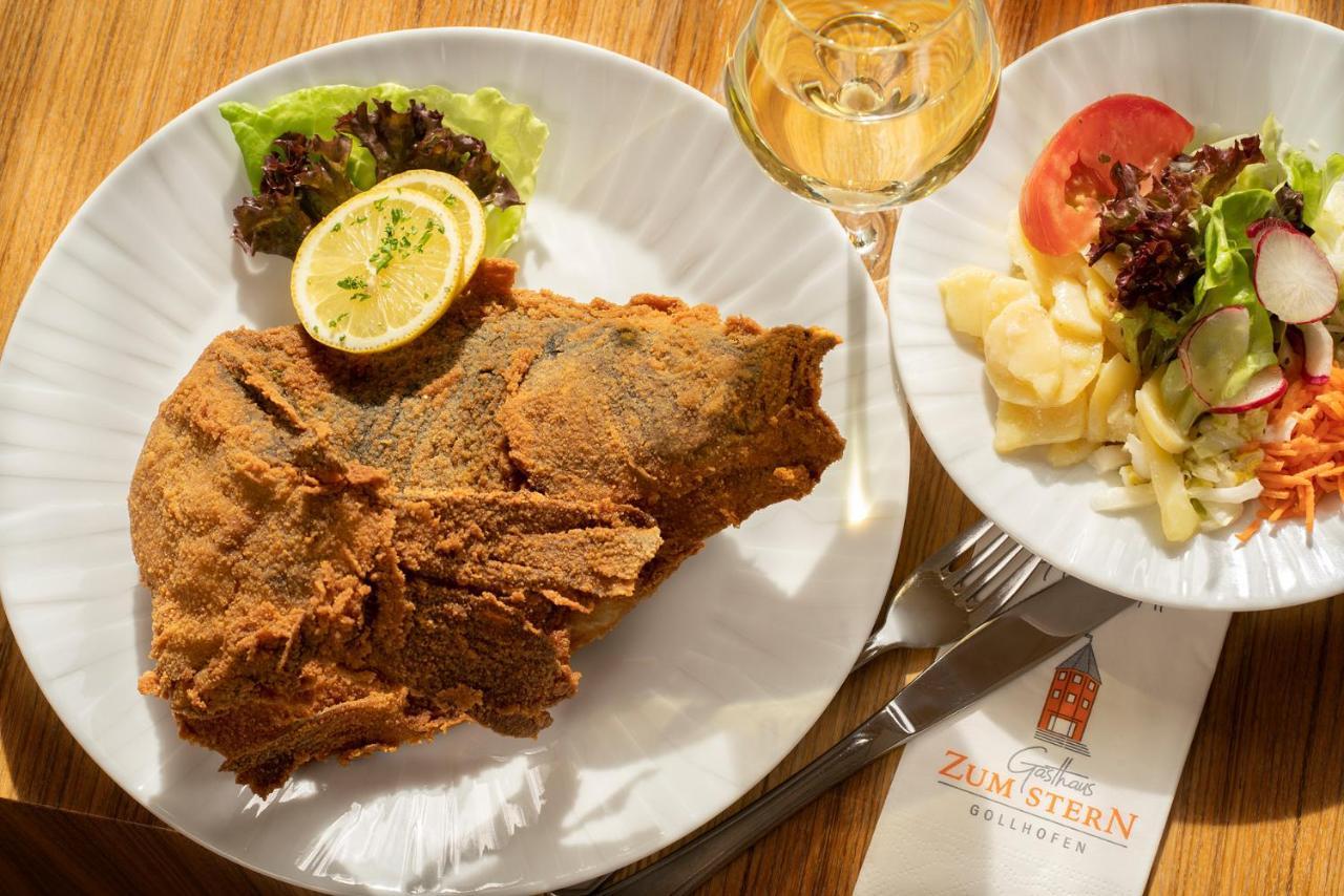 Gasthaus Zum Stern Gollhofen 外观 照片