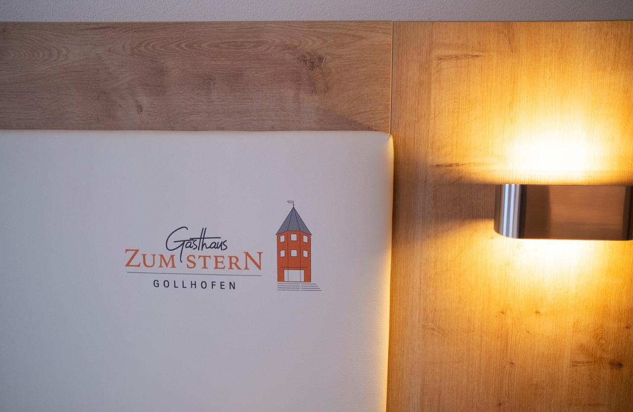 Gasthaus Zum Stern Gollhofen 外观 照片